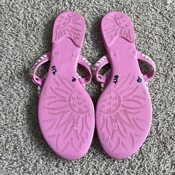 Jack Rogers Pink Sandals size 8 - Picture 3 of 3